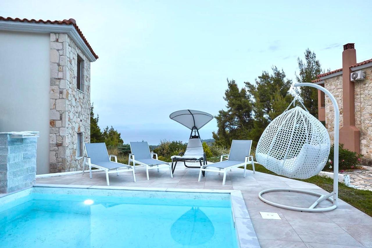 Earthy Boutique Luxurious House -Marble Luxury House Villa Paliouri Buitenkant foto